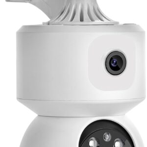 1080P HD Kablolu Güvenlik Kamerası WiFi Kamera 360° Hareket Takipli 3 MP